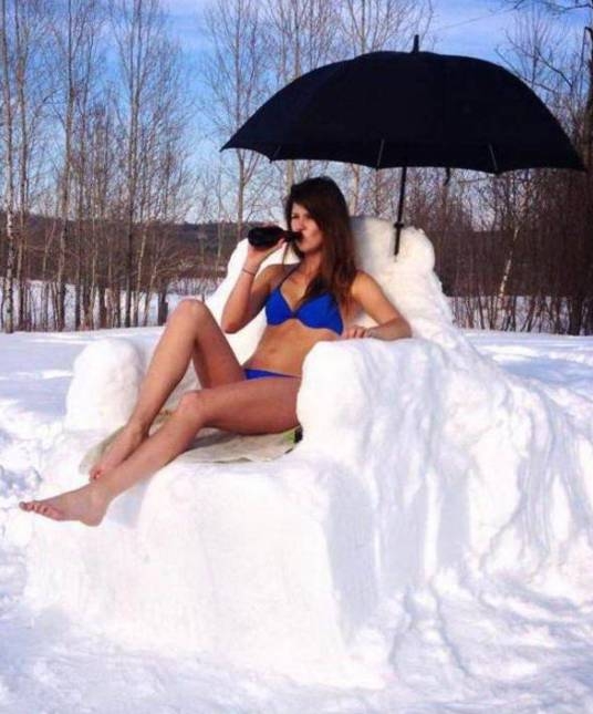 Téli emlék, ebben a nagy kánikulában