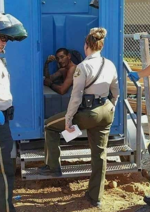 Próbált elbújni a hatóságok elől...