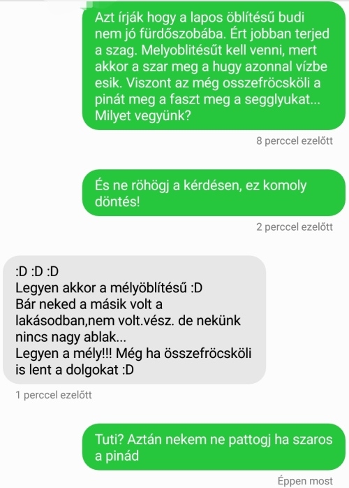 Egy igazi úr lakásfelújításkor is figyel a párja igényeire :P