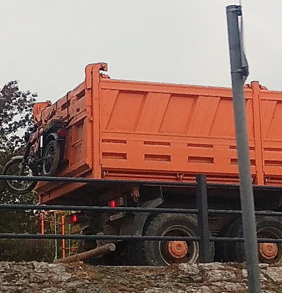 Budapesten járt a szállító