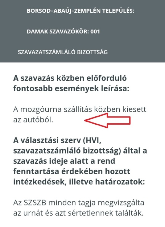 Választási baki
