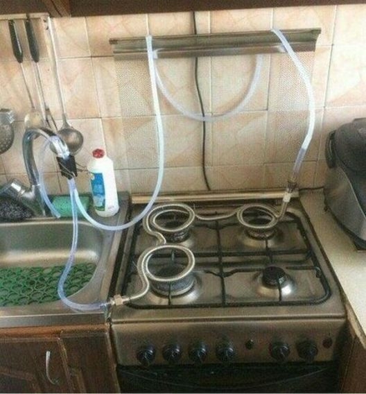 Átfolyós megoldás