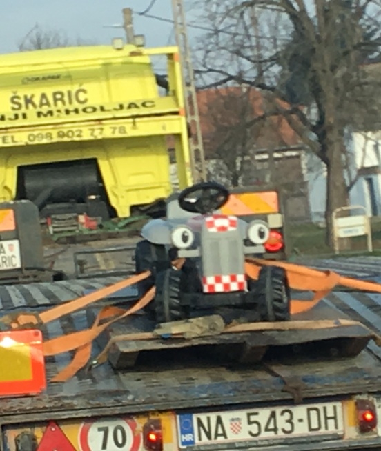 Ma Harkány felé látták a szállítót