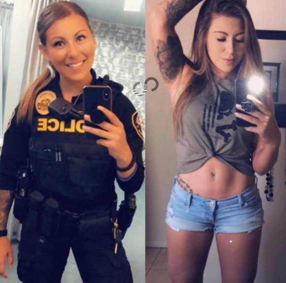 Egy csinos rendőrcsaj