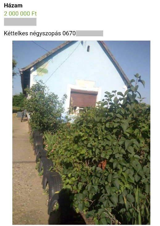 Napiszar - Ingatlan rovat