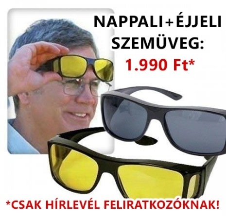 Látássegítő csomag autósoknak - napi akció 