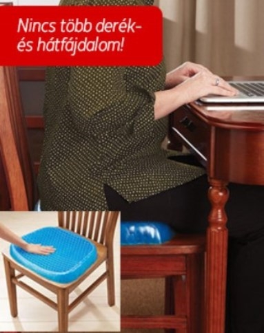 Egg Sitter zselés ülőpárna - maximális kényelem, bármilyen ülésen (x)